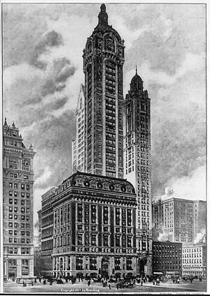 Archivo:Singer Building New York City 1908