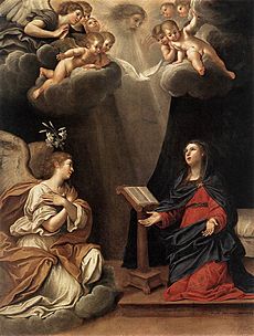 Archivo:The Annunciation, by Francesco Albani