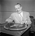 Tommy Dorsey, WMCA, New York, ca. Oct. 1947 (William P. Gottlieb 02111)