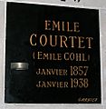 Émile Cohl - commemorative plaque