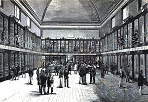 Archivo:1875-05-08, La Ilustración Española y Americana, Madrid.—Salón principal del «Museo Antropológico» del Dr. González Velasco (cropped)