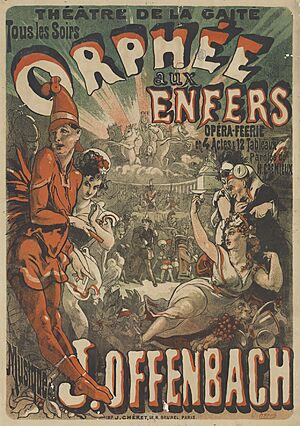 Archivo:1878 poster for Jacques Offenbach's Orphée aux enfers