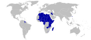 Archivo:1976 Summer Olympics (Montréal) boycotting countries (blue)