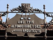Arquitecto del Mercado de San Miguel, Madrid, España.JPG