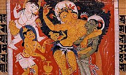 Archivo:Astasahasrika Prajnaparamita Queen Maya Birth