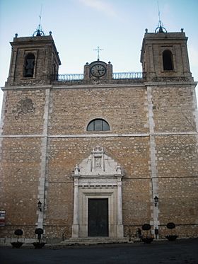 Beneixama. Església de Sant Joan Baptista. Façana.JPG