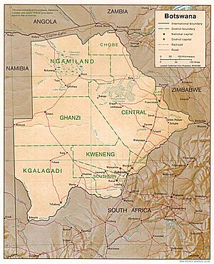 Archivo:Botswana Map