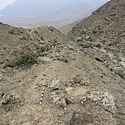 Camino arqueológico en Loma Ochiputur