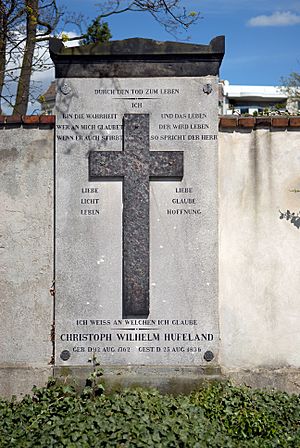 Archivo:Christoph Wilhelm Hufeland grave (aka)