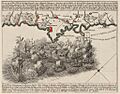 Combat devant Carthagene en Espagne fevrier 1758