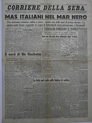 Archivo:Corriere Della Sera - 14 giugno 1942 - MAS Italiani nel Mar Nero