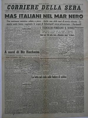 Archivo:Corriere Della Sera - 14 giugno 1942 - MAS Italiani nel Mar Nero