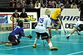 Floorball game