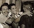 Garrincha comemora título pelo Botafogo