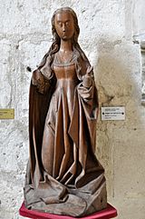Archivo:Gil de Siloe-Virgen en Adoración-Valladolid-DSC 1289