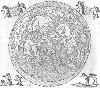 Archivo:Hevelius Map of the Moon 1647