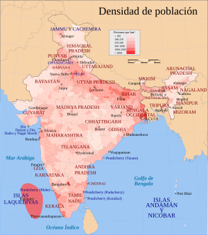 Archivo:India population density map es
