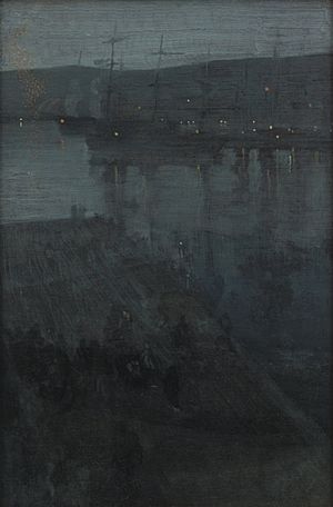 Archivo:James McNeill Whistler - Nocturne in Blue and Gold- Valparaiso - Google Art Project