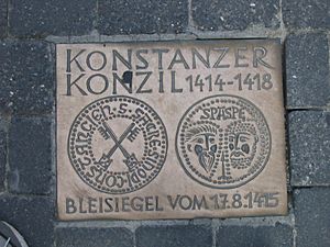 Archivo:Konstanz Konzil Plakette-2