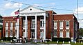 Long County courthouse in Ludowici, GA, US