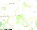 Map commune FR insee code 03319