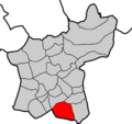 Mapa parroquia vale baralla