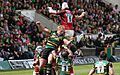 Northampton Saints vs Saracens - GP 16th May 2010 - Wilson line-out take