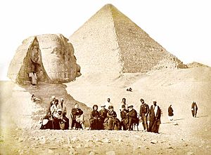 Archivo:Pedro II of Brazil in Egypt 1871