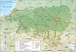 Archivo:Pyrenees-Atlantiques topographic map-fr