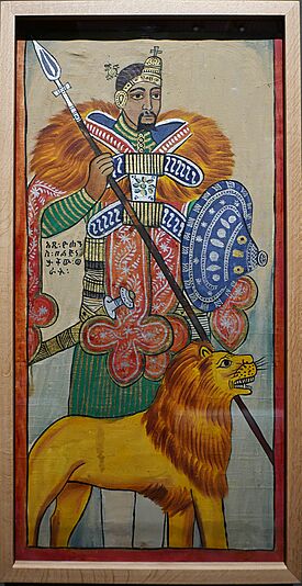 Archivo:Retrato de Juan IV de Etiopía, British Museum
