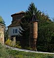 Sandrans, le château
