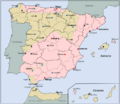 Spanish Civil War front July 1936 (Spanish)