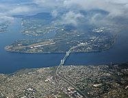Tacoma Narrows aerial