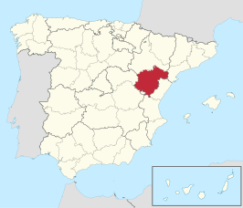 Teruel in Spain (plus Canarias).svg