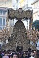 Trasera del palio de la Virgen de los Dolores
