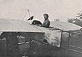 Aviador Luis Acevedo en pose