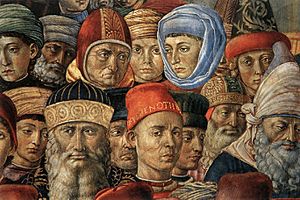 Archivo:Benozzo Gozzoli - Procession of the Youngest King (detail) - WGA10252
