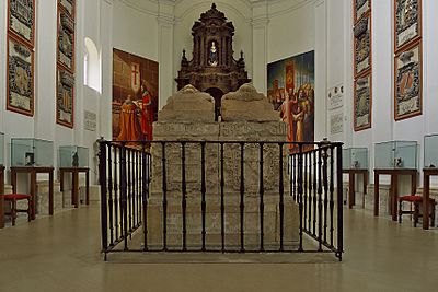Archivo:Capilla del Cid. Monasterio de San Pedro de Cardeña (Burgos)