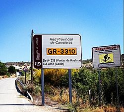 Archivo:Carretera GR-3310 en Ventas de Huelma (Granada)