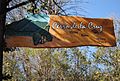 Cerro de la Cruz trail entrance