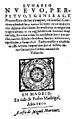 Cortés - Lunario nueuo, perpetuo, y general, y pronostico de los tiempos, uniuersal, 1601 - 149499