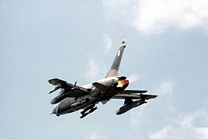 Archivo:F-105 Thunderchief left rear view