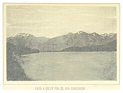 Archivo:FONTANA(1886) p075 PASO A CHILE POR EL RIO CORCOVADO