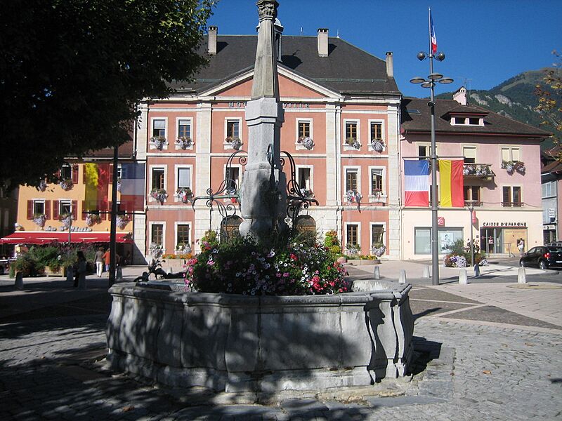Fontaine et Mairie