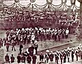Grundsteinlegung für Reichstag, 1884