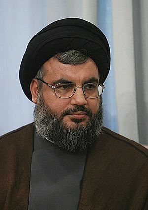 Archivo:Hassan Nasrallah meets Khamenei in visit to Iran (3 8405110291 L600)