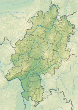 Cordillera del Taunus ubicada en Hesse