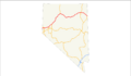 I-80 (NV) map