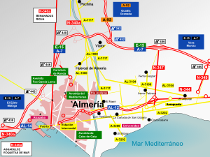 Archivo:Mapa de Carreteras de Almería