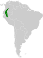 Nonnula brunnea map